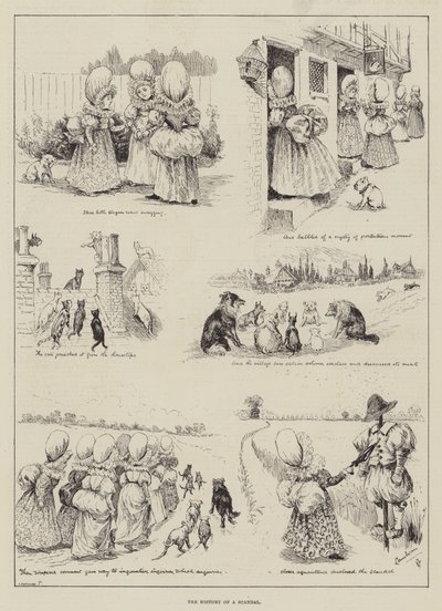 Historie skandálu od Louis Wain