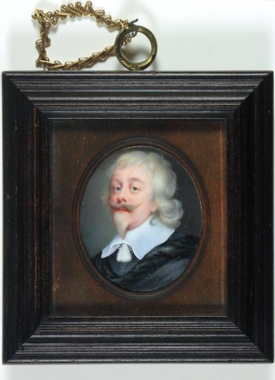 Sir Edward Littleton, Lord Littleton Of Munslow (smalt) od Louis du (attr.to) Guernier