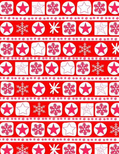 Christmas Wrap Stripe, 2017, Digitální média od Louisa Hereford