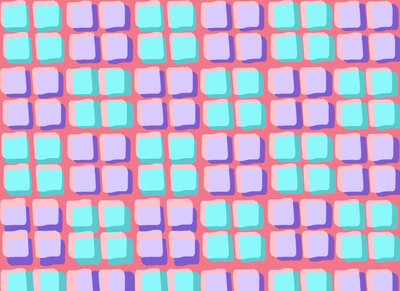 Spousta čtverců, 2011 (digitální) od Louisa Hereford