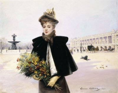 Dubnové ráno, 1894 od Louise Abbéma