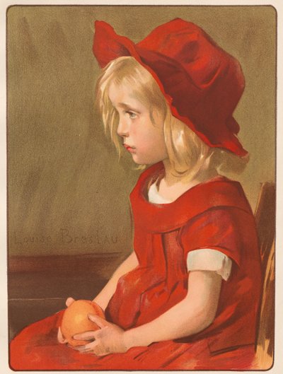 Dívka s pomerančem, 1899. od Louise Breslau