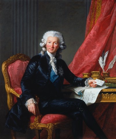 Portrét Charlese-Alexandre de Calonne (1734-1802) od Elisabeth Louise Vigee-Lebrun