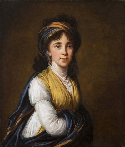 Portrét hraběnky Anny Grigoryevny Belosselsky-Belozersky 1773-1846, 1798. od Elisabeth Louise Vigee-Lebrun