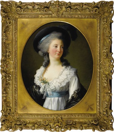 Portrét Madame de Moreton comtesse de Chabrillan, 1782. od Elisabeth Louise Vigee-Lebrun