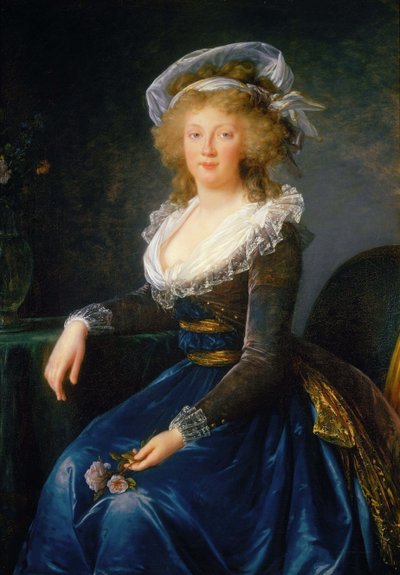 Portrét Marie Terezie z Neapole a Sicílie 1772-1807, c. 1790. od Elisabeth Louise Vigee Lebrun