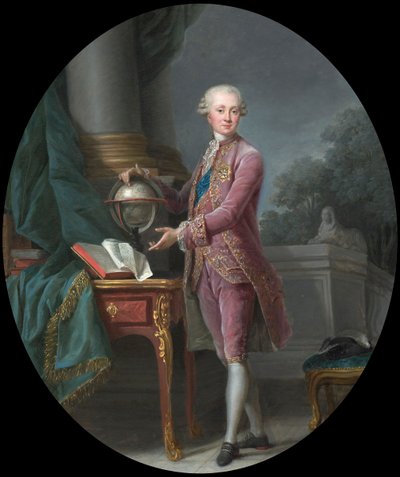 Portrét prince Karla Heinricha von Nassau-Siegen 1743-1808, 1776. od Elisabeth Louise Vigee Lebrun