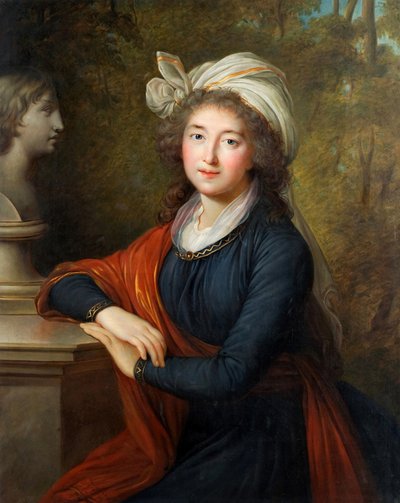 Portrét kněžny Elzbiety Izabely Lubomirské, rozené hraběnky Czartoryské 1736-1816, 1793. od Elisabeth Louise Vigee Lebrun