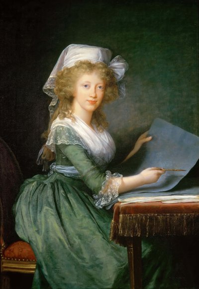 princezna Luisa Maria z Neapole a Sicílie 1773-1802, c. 1790. od Elisabeth Louise Vigee Lebrun