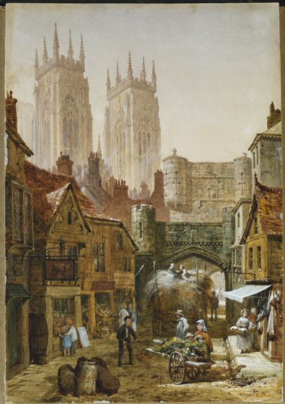 Bootham Bar, York od Louise Ingram Rayner