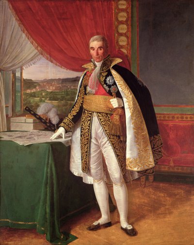 Maršál Andre Massena (1758-1817) vévoda z Rivoli, 1814 od Louise Marie Jeanne Hersent