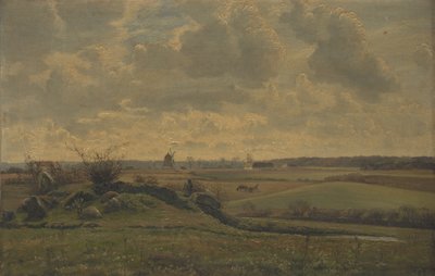 Krajina v Gyrstinge od Louise Ravn Hansen