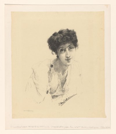 Portrét Laury Theresy Alma-Tadema od Lourens Alma Tadema