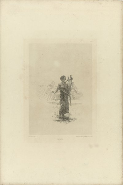 Skica pro improvizátora Croquis (název na objektu) od Lourens Alma Tadema