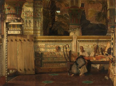 Egyptská vdova od Lourens Alma Tadema