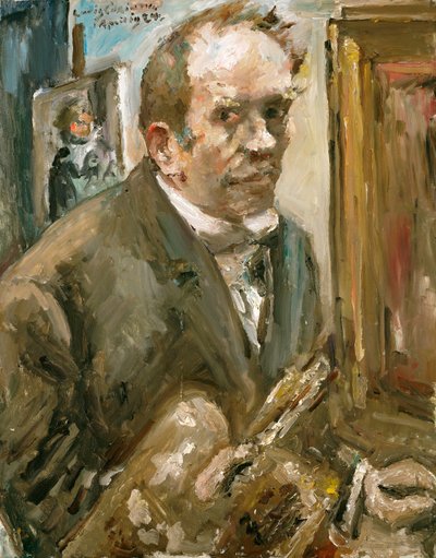Autoportrét - Autoportrét - Peinture de Lovis Corinth (1858-1925) - 1924 - Olej na plátně - 100x80 - (c) Muzeum moderního umění, New York od Lovis  Corinth