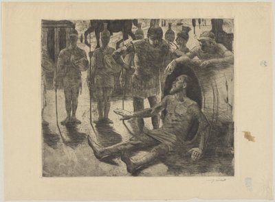 Alexander a Diogenes od Lovis Corinth