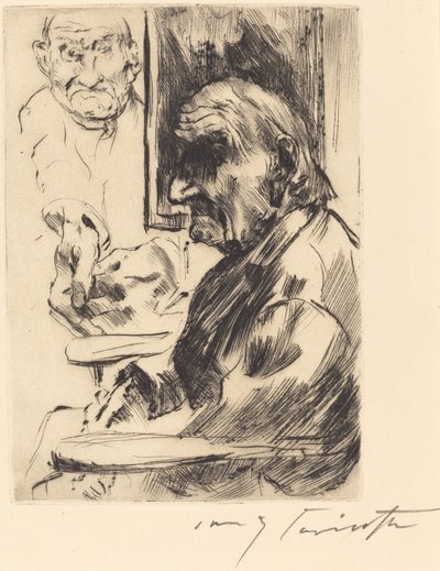 Alter Mann Old Man, 1916. od Lovis Corinth