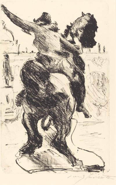 Socha Amazonky..., 1916. od Lovis Corinth