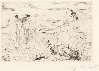 Bachnal, 1914. od Lovis Corinth