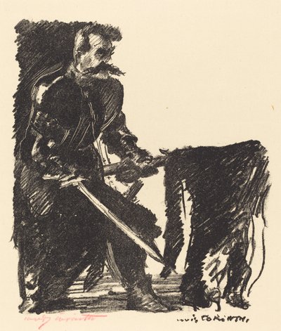 Standardní nosič, 1915. od Lovis Corinth