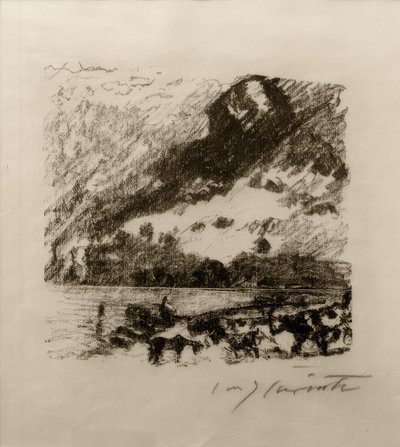 Bergsee od Lovis Corinth