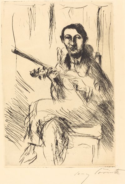 Portrét Andrease Weissgaerbera od Lovis Corinth