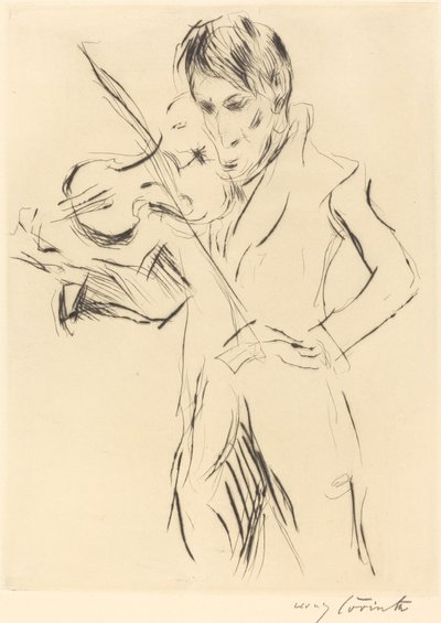 Portrét Andrease Weissgaerbera, 1919. od Lovis Corinth