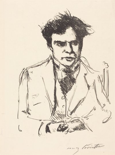 Portrét Josepha Schwarze (Portrait of Joseph Schwarz) od Lovis Corinth
