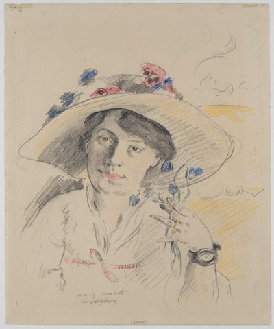 Portrét manželky umělce, Charlotte Berend-Corinthové od Lovis Corinth