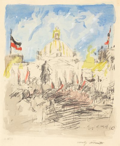 Bismarckfeier (Oslava na počest Bismarcka) od Lovis Corinth