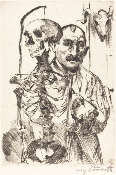 Umělec a smrt II Umělec a smrt II, 1916. od Lovis Corinth