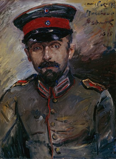 Malíř Makabeus-Hermann Struck od Lovis Corinth