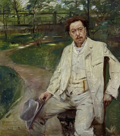 Klavírista Conrad Ansorge od Lovis Corinth