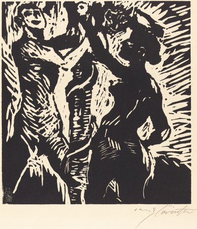 Pád Adama a Evy, 1919. od Lovis Corinth