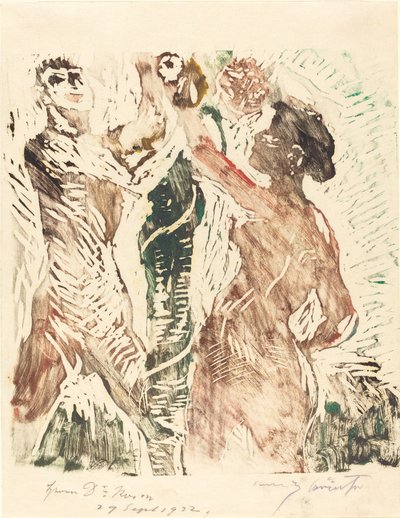 Pád člověka od Lovis Corinth