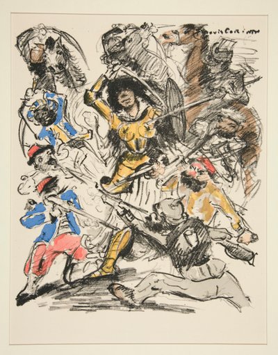 Die Jungfrau von Orleans (Služka z Orleansu) od Lovis Corinth
