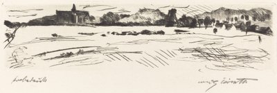 Krajina s dunami, 1917. od Lovis Corinth