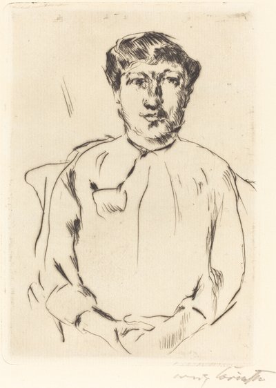 Frauenbildnis (Portrét ženy) od Lovis Corinth