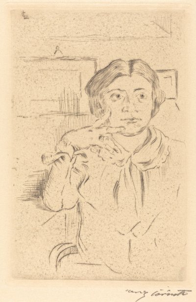 Manželka umělce, 1909. od Lovis Corinth