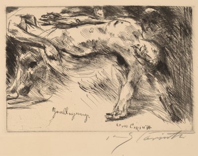 Pohřeb Grablegung, 1921-1922. od Lovis Corinth
