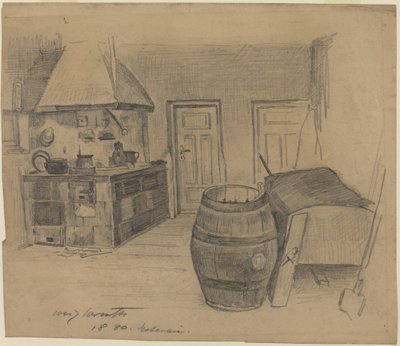 Interiér od Lovis Corinth