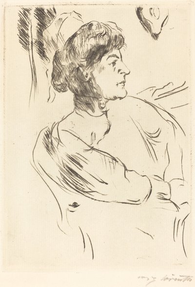 Zdravotní sestra, 1914. od Lovis Corinth