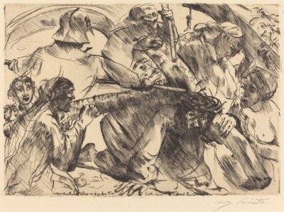 Kristus nesoucí kříž od Lovis Corinth