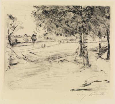 Krajina od Lovis Corinth