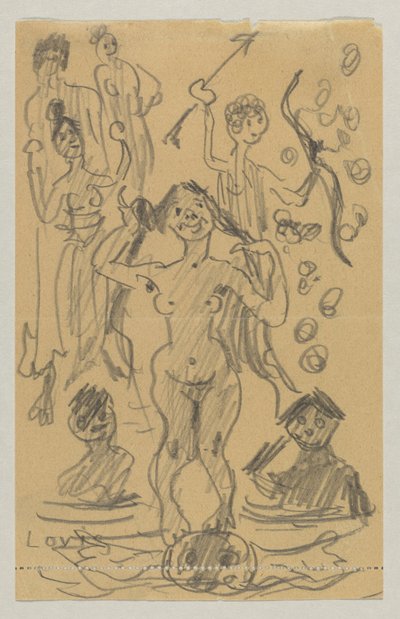 Lovis Corinth a Carl Strathmann od Lovis Corinth
