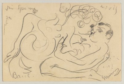 Lovis Corinth Carlu Strathmannovi: pohlednice, razítko 25. března 1908 od Lovis Corinth