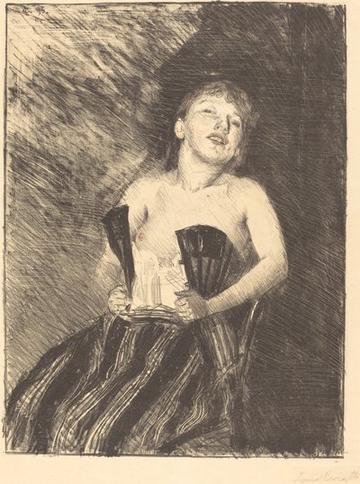 Dívka v korzetu od Lovis Corinth