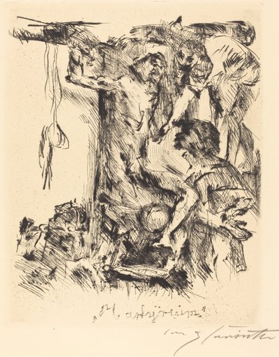 Mučednictví od Lovis Corinth