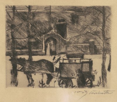 Mléčný vůz Mléčný vůz, 1916. od Lovis Corinth